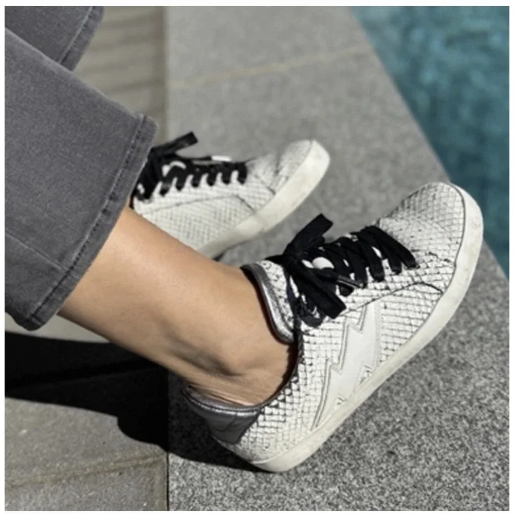 Zadig‎ & Voltaire White Sneakers Size 37 - Picture 2 of 7